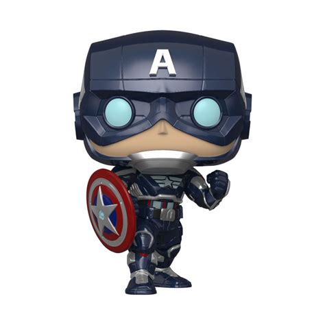 Funko Pop Captain America Marvels Avengers Derivstore Les