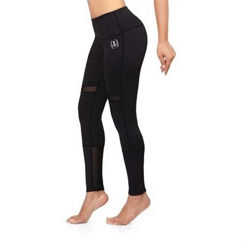 Female Black Plain Swee Athletica Activewear Bottoms For Women At Rs