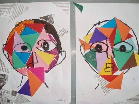 Kindergarten Art Class Pablo Picasso Picasso Knutselen