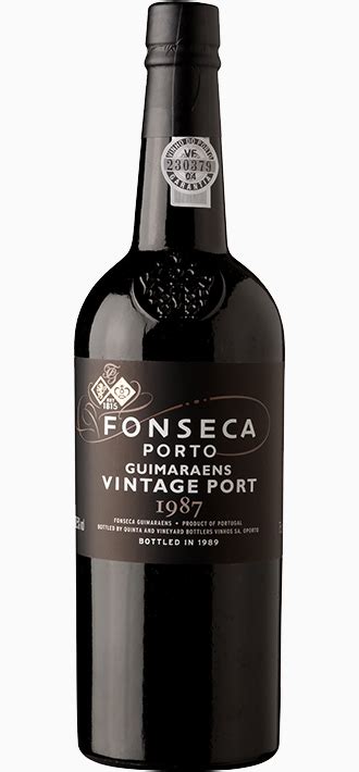 Fonseca port, which is celebrating its bicentenary, participated last june 24th, day of st. 1987 Vintage Port Guimarens | Fonseca Port