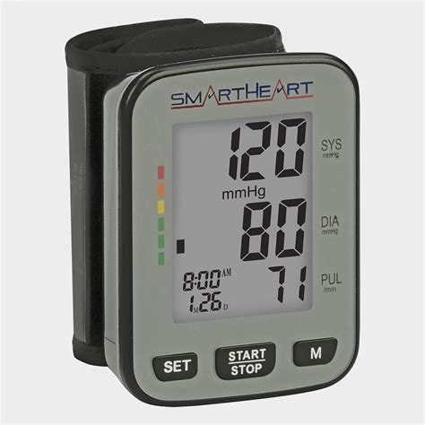 The Talking Blood Pressure Wrist Monitor Hammacher Schlemmer
