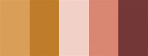 Boho Color Palettes With Hex Codes Aesthetic Color Palette