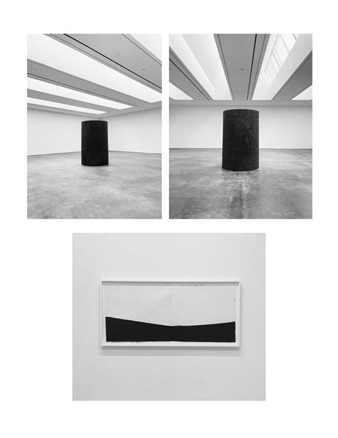 Richard Serra David Zwirner Gallery 1605 Collective