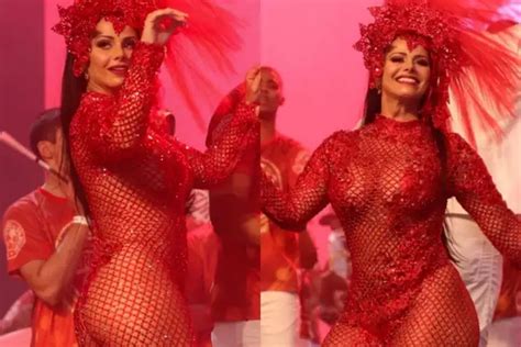 Carnaval Viviane Araújo desfila após anúncio da gravidez