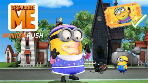 Despicable Me Minion Rush Bratts Workout Golden Costume Run For