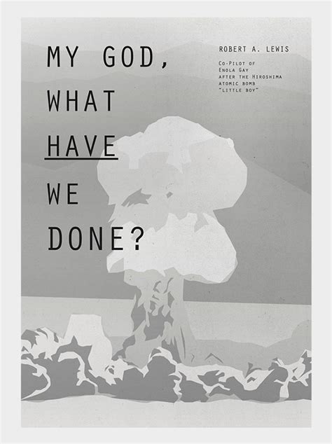 My God, What have we done? on Behance