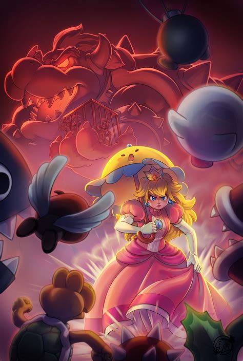 Super Princess Peach Ds Super Princess Peach Super Mario Art Super