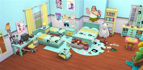 I Create Bedroom Sets For The Sims 4 — Steven Universe Bedroom Set For