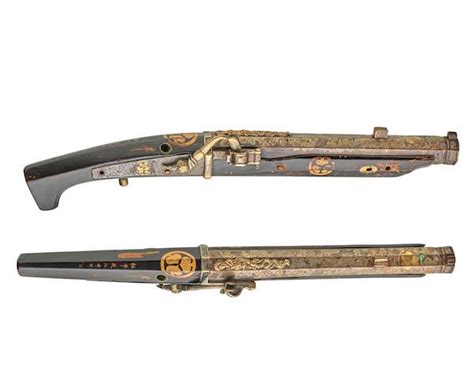 A Matchlock Pistol Edo Period 1615 1868 18th19th Century Hand