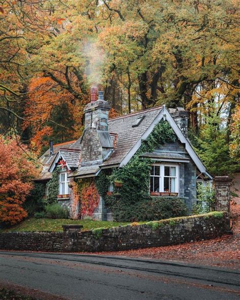 Stone Cottage At Lake District England Cottagecore