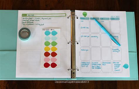 New In The Shop The Clean Mama Planner 18 Month Clean Mama 18