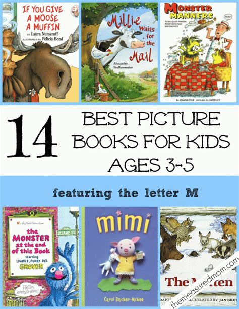 Books For Letter M Preschool Books Picture Book Book Lists