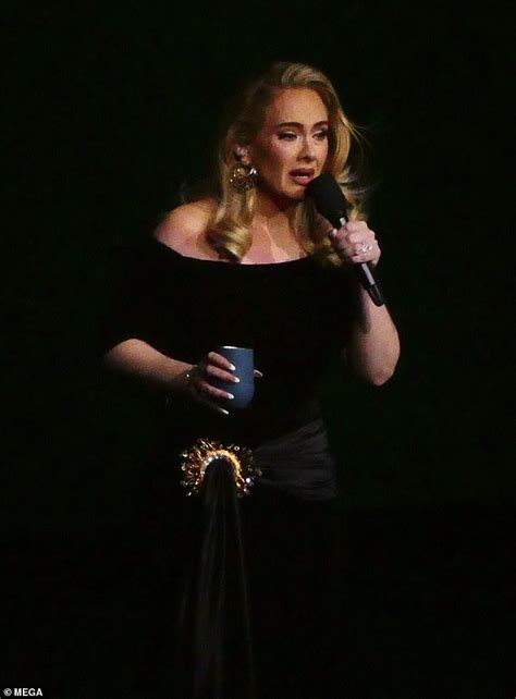 Adele Takes To Stage To Rapturous Fans Ten Months After Tearfully