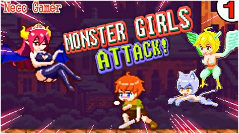 Monster Girls Attack Super Mamono Sisters Gameplay