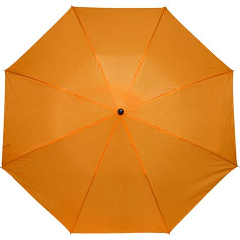 Printed Polyester 190t Umbrella Mimi Orange Foldable Umbrellas