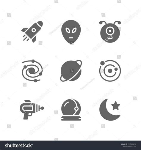 Space Icon Set Icon Set Space Icons The Martian