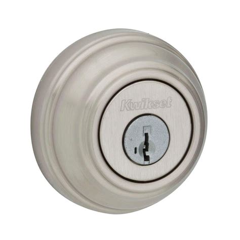 985 Double Cylinder Deadbolt Featuring Smartkey In Satin Nickel