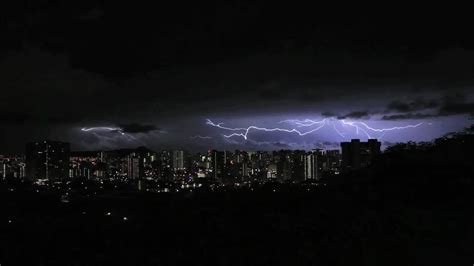 Lightning Honolulu Hawaii Youtube