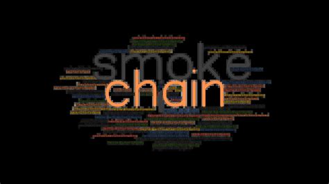 Chain Smoke Past Tense Verb Forms Conjugate Chain Smoke