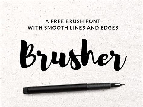 26 Best Free Brush Fonts Paint Brush And Script Fonts To Download Now