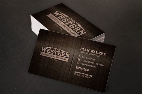 Western Style Business Cards By Xstortionist On Deviantart