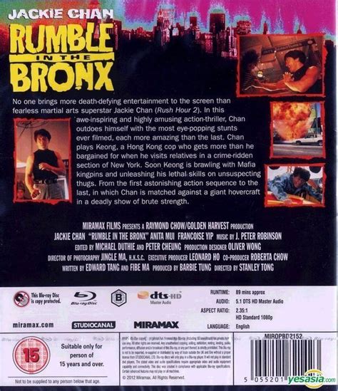 Yesasia Rumble In The Bronx 1995 Blu Ray Uk Version Blu Ray