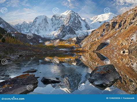 Altai Mountains Russia Siberia Stock Photo Image Of Cascade