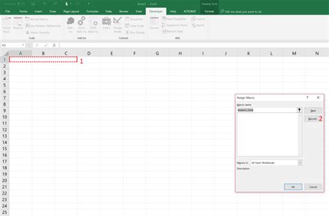 Create A Macro Button That Will Clear All Of Your Work Within An Excel