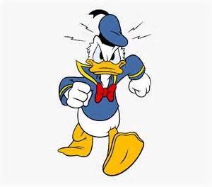 Donald Duck Angry Face Angry Donald Duck Cartoon