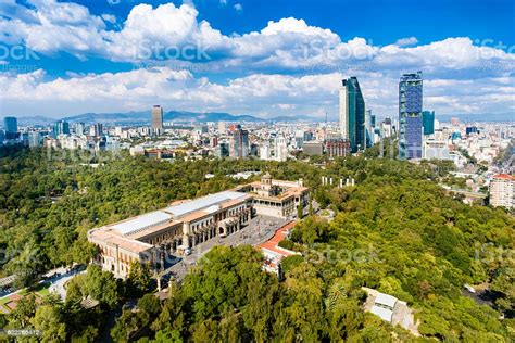 As big cities go, few have the soul of mexico city. Aerial View Of Mexico City Skyline From Chapultepec Park Stock Photo - Download Image Now - iStock