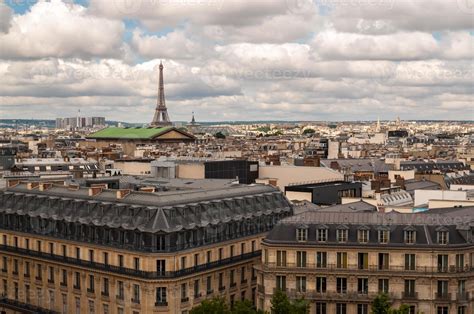 Paris Roofs And Eiffel Tower 894270 Stock Photo At Vecteezy