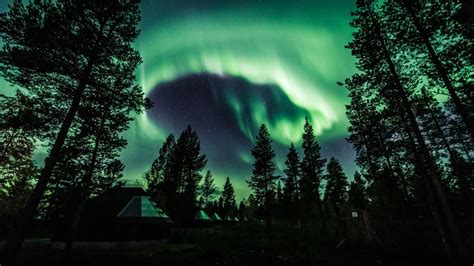 Hunting Northern Lights On Aurora Camper In Ivalo Lapland Finland