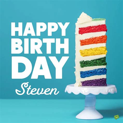 Happy Birthday Steven Images And Wishes To Share With Him