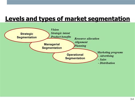 Strategic Market Segmentation Introductionlevels And Types Of Market