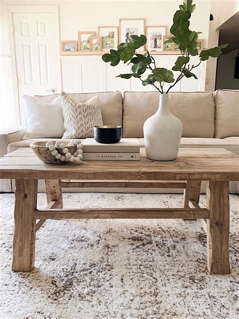 DIY AGED COFFEE TABLE Coffee Table Design Coffee Table Decor Living