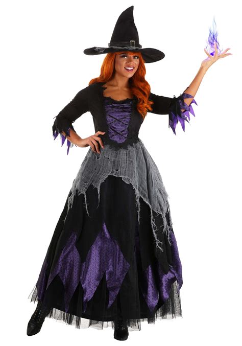 midnight purple witch women s costume