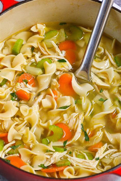 Discard drippings, reserving 2 tablespoons. Homemade Chicken Noodle Soup recipe is a classic hearty ...