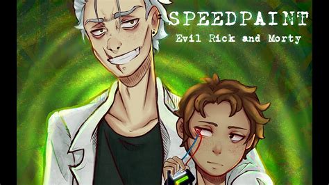Speedpaint Evil Rick And Morty Youtube