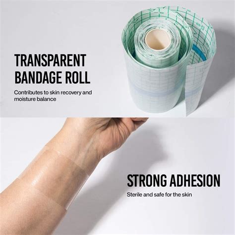Tattoo Aftercare Bandage 6 In X 65 Yd Roll Waterproof Tape For