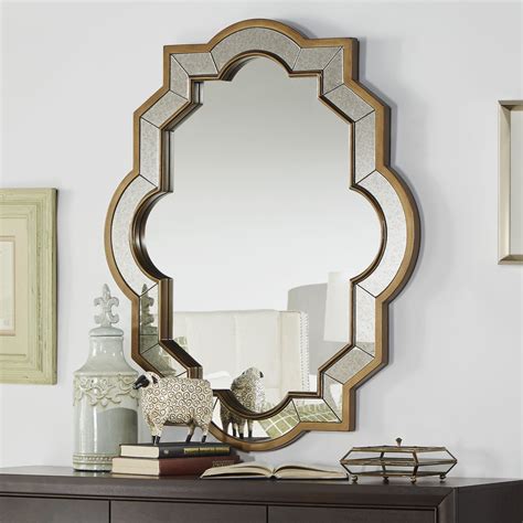 Find furniture & décor for every style & every budget. Paisley Oval Quatrefoil Frame Accent Wall Mirror | Decorative walls, Ranges and Walls