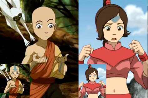 Turns out Aang and Ty Lee's face models are almost identical ...