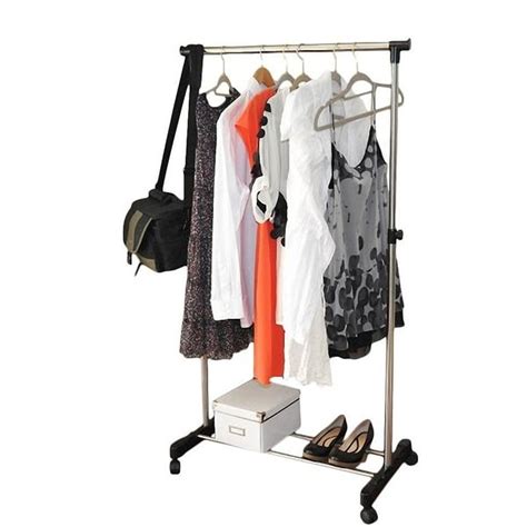 Shop Singledouble Bar Vertical And Horizontal Stretching Stand Clothes