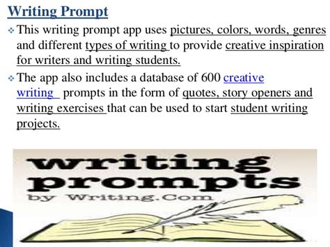 This app removes that roadblock and offers up numerous ideas for short writing assignments. Best Ipad apps For English Teachers