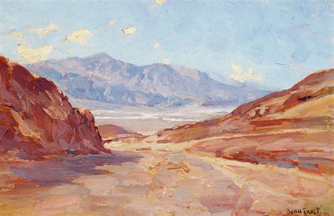 Desert Landscape Painting By John Frost Fine Art America