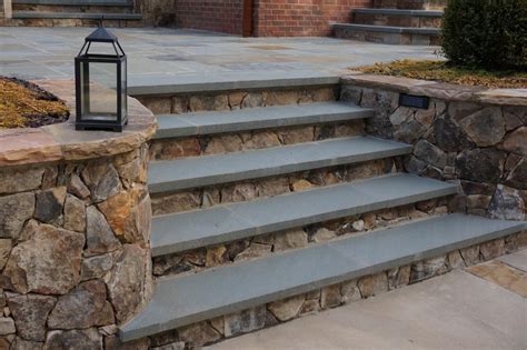 Pin By Megan Carney On Mix Outdoor Stone Steps Patio Stairs Patio Steps