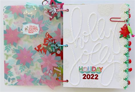 Christmas X Mini Album By Paige Evans Project Idea Scrapbook