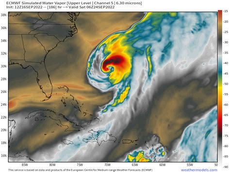 Mike S Weather Page On Twitter Afternoon Z Gfs Cmc Euro All Showing A Stronger Fiona Pulling