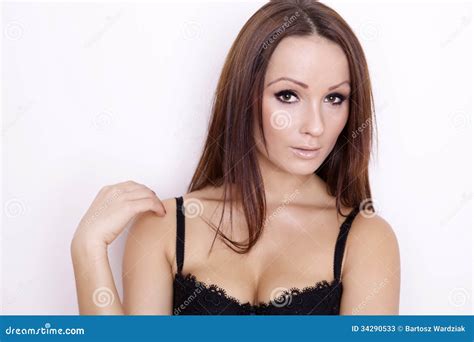 Portrait Of A Beautiful Adult Sensuality Woman Stock Image Image Of