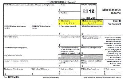 The 1099 misc form is indented for your use in case you are an independent contractor or a freelancer. 1099-MISC Forms for Dummies | The Antisocial Network