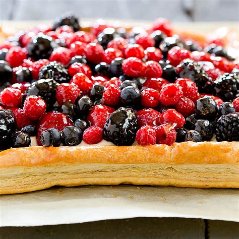 Everyone knows the the best part of pot pie is the crust, especially when it's buttery and flakey perfection. Phyllo Fruit Tart Recipe — Dishmaps
